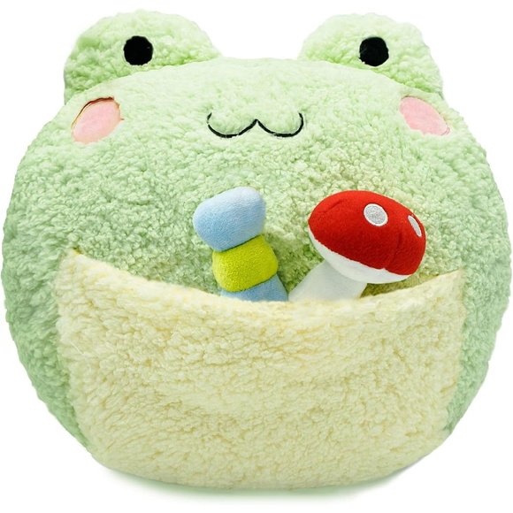 Onsoyours Other - Onsoyours  F Stuffed Animal Frog  Plush Pillow  for Kids (Green Frog B)